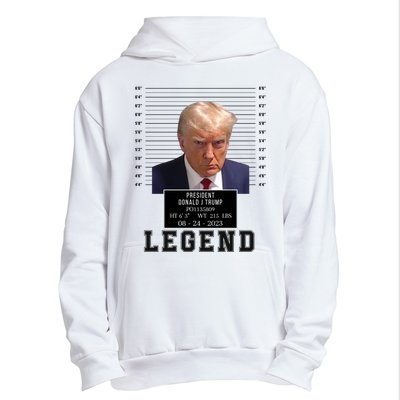 Donald Trump Mug Shot Donald Trump Legend Free Donald Trump Mugshot 2024 Urban Pullover Hoodie