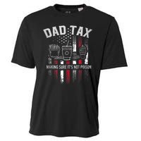 Dad Tax Making Sure Its Not  Usa Flag Cooling Performance Crew T-Shirt