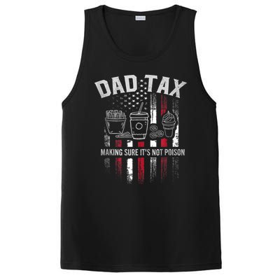 Dad Tax Making Sure Its Not  Usa Flag PosiCharge Competitor Tank