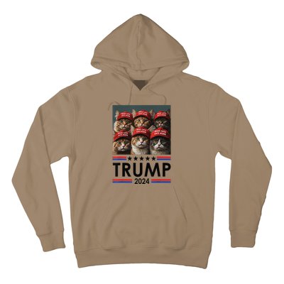 Donald Trump Make Cats Safe Again 2024 Debate Funny Hoodie