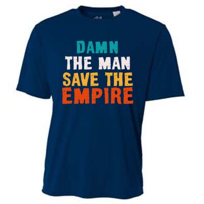 Damn The Man Save The Empire Cooling Performance Crew T-Shirt