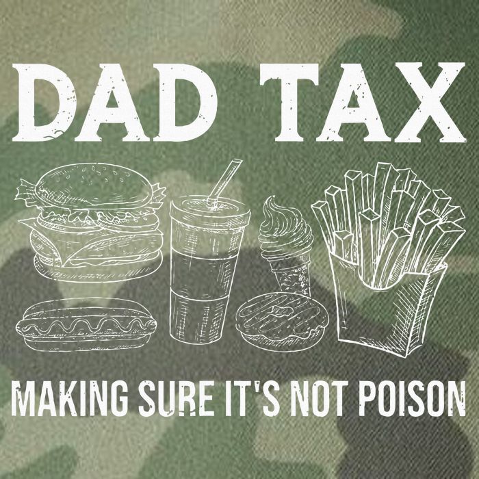 Dad Tax Making Sure Its Not P.O.I.S.O.N Fathers Day Legacy Tie Dye Trucker Hat