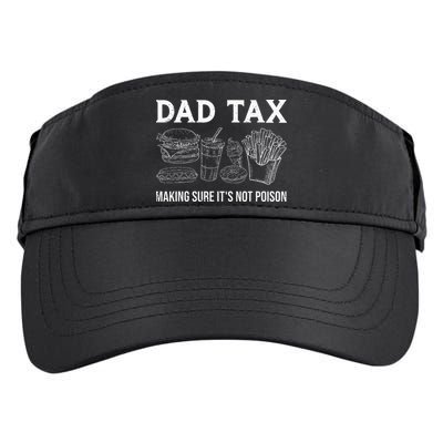 Dad Tax Making Sure Its Not P.O.I.S.O.N Fathers Day Adult Drive Performance Visor