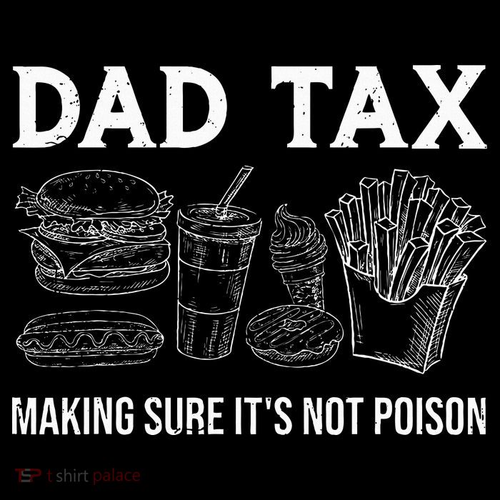Dad Tax Making Sure Its Not P.O.I.S.O.N Fathers Day Youth Performance Sprint T-Shirt