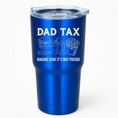 Dad Tax Making Sure Its Not P.O.I.S.O.N Fathers Day Tumbler