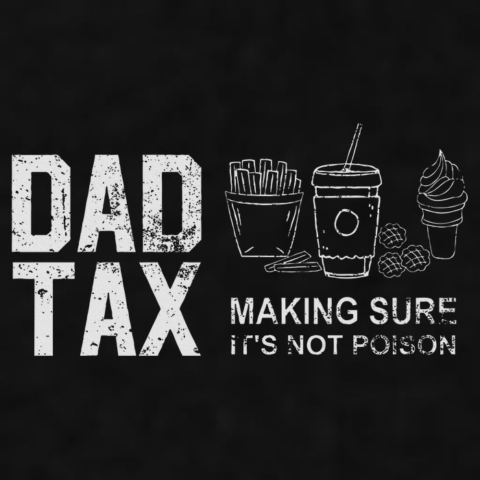 Dad Tax Making Sure Its Not P.O.I.S.O.N Ladies PosiCharge Tri-Blend Wicking Tank