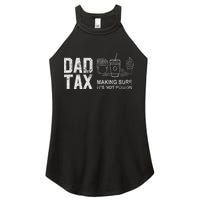 Dad Tax Making Sure Its Not P.O.I.S.O.N Women's Perfect Tri Rocker Tank