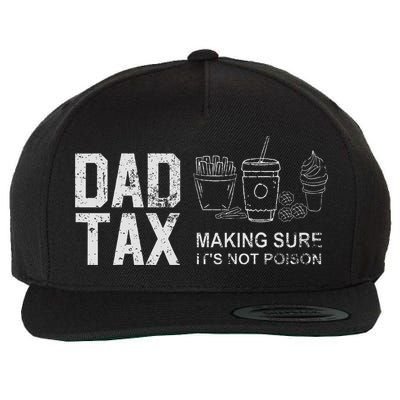 Dad Tax Making Sure Its Not P.O.I.S.O.N Wool Snapback Cap