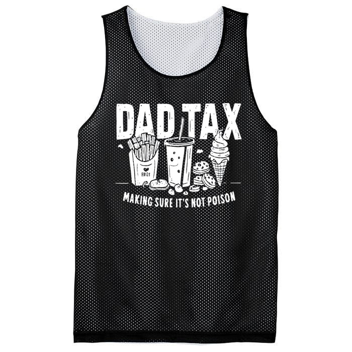 Dad Tax Making Sure Mesh Reversible Basketball Jersey Tank