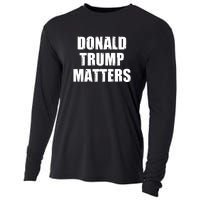 Donald Trump Matters Trump 2024 Cooling Performance Long Sleeve Crew