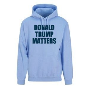 Donald Trump Matters Trump 2024 Unisex Surf Hoodie