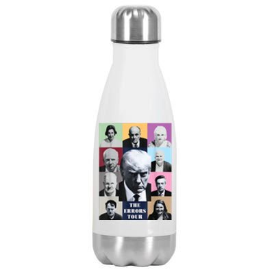 Donald Trump Mugshot Stainless Steel Insulated Water Bottle