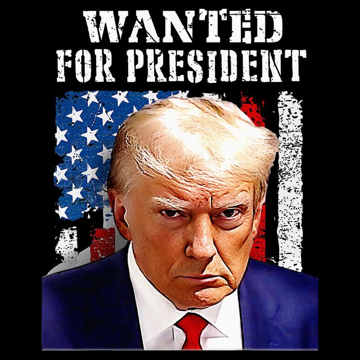Donald Trump Mug Shot Wanted For U.S. President 2024 16 in Basic Backpack