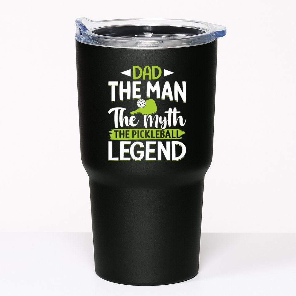 Dad The Man The Myth The Pickleball Legend Tumbler
