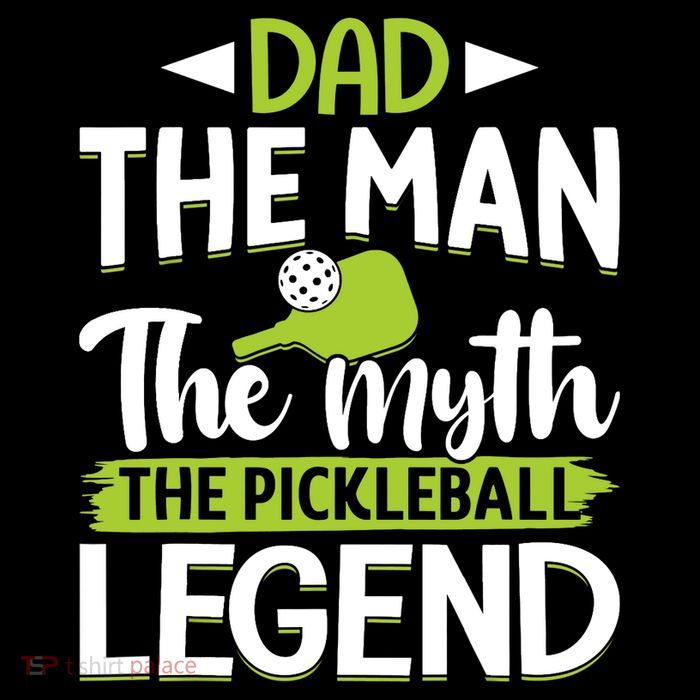 Dad The Man The Myth The Pickleball Legend Tank Top