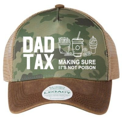 Dad Tax Making Sure Its Not Legacy Tie Dye Trucker Hat