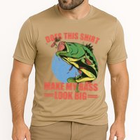 Does This Make My Bass Look Big Funny Fishing Cooling Performance Crew T-Shirt