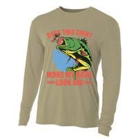 Does This Make My Bass Look Big Funny Fishing Cooling Performance Long Sleeve Crew