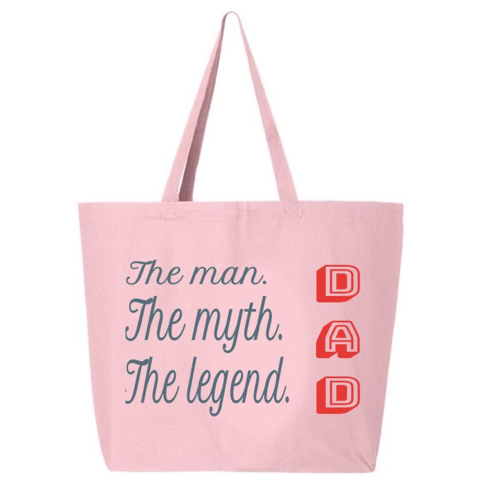 Dad The Myth Legend Dad Father Gift 25L Jumbo Tote