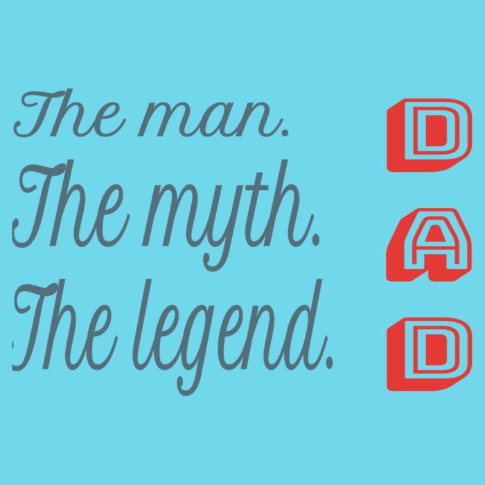 Dad The Myth Legend Dad Father Gift Button