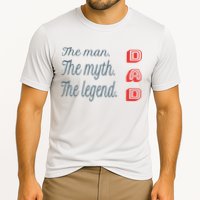Dad The Myth Legend Dad Father Gift Cooling Performance Crew T-Shirt