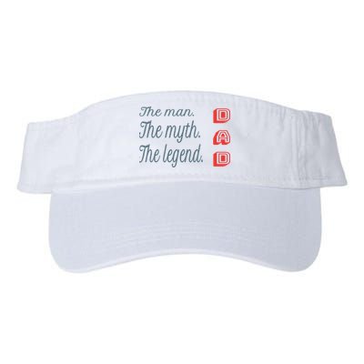 Dad The Myth Legend Dad Father Gift Visor