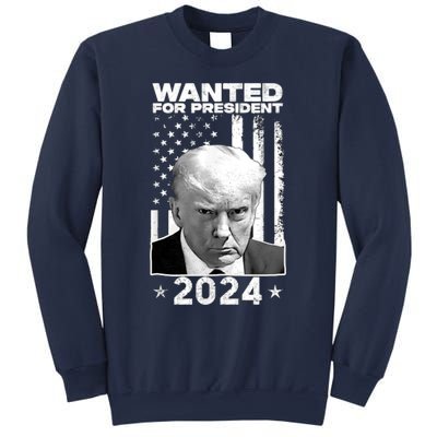 Donald Trump Mug Shot Wanted For U.S. President 2024 Sweatshirt