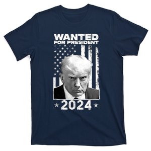 Donald Trump Mug Shot Wanted For U.S. President 2024 T-Shirt