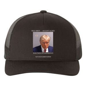 Donald Trump Mug Shot August 24 2024 Election Interference Yupoong Adult 5-Panel Trucker Hat