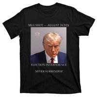 Donald Trump Mug Shot August 24 2024 Election Interference T-Shirt