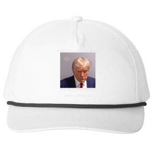 Donald Trump Mug Shot August 24 2024 Election Interference Snapback Five-Panel Rope Hat