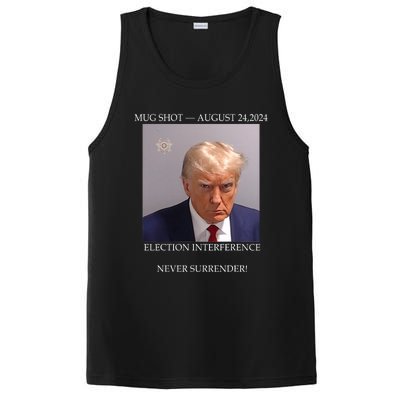 Donald Trump Mug Shot August 24 2024 Election Interference PosiCharge Competitor Tank