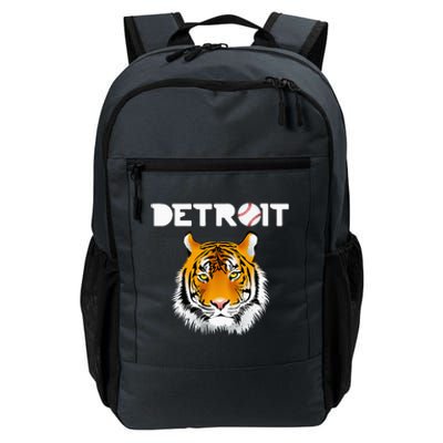 Distressed Tiger Mascot Cool Detroit Tiger Design Daily Commute Backpack