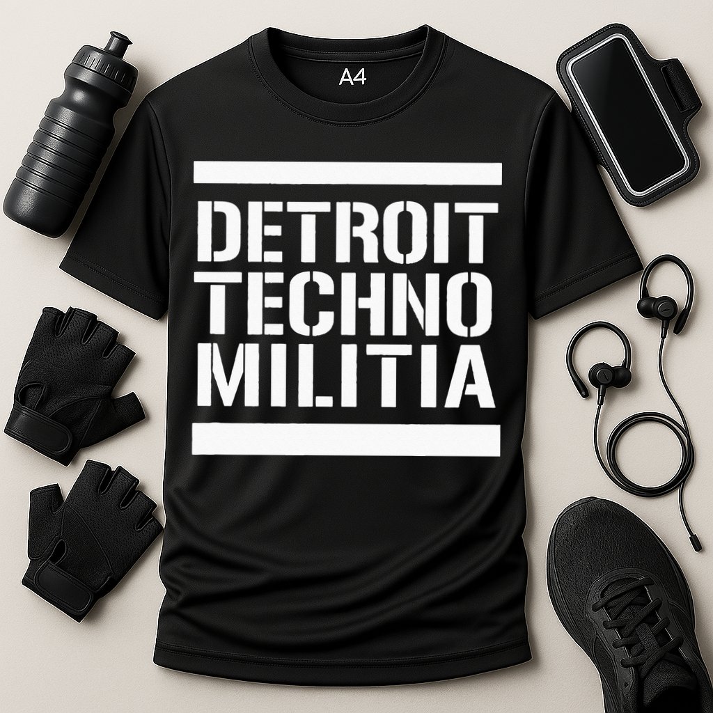 Detroit Techno Militia Cooling Performance Crew T-Shirt
