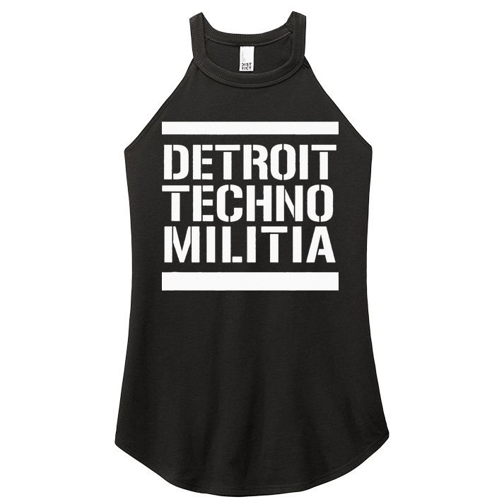 Detroit Techno Militia Women's Perfect Tri Rocker Tank