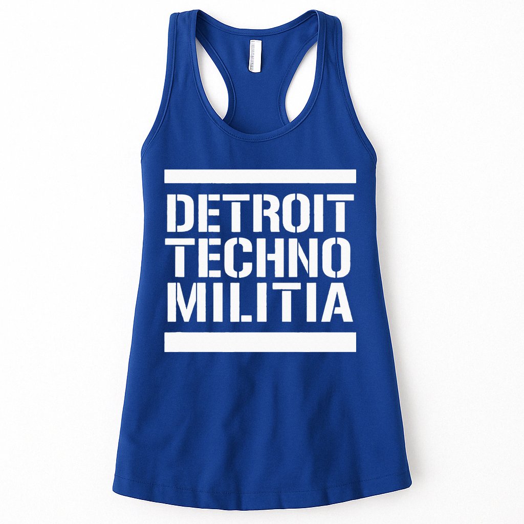 Detroit Techno Militia Womens Tank Top