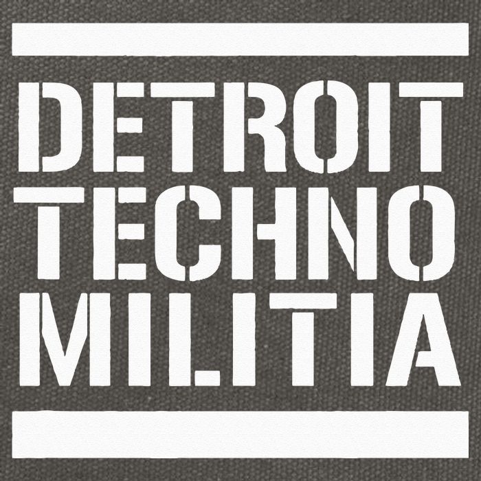 Detroit Techno Militia Cotton Canvas Backpack