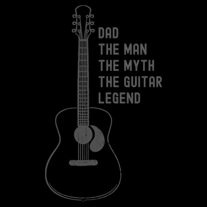 Dad The Man The Myth The Guitar Legend Guitar Dad 16oz Travel Tumbler