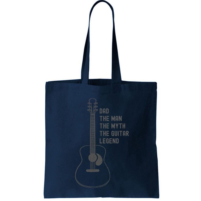 Dad The Man The Myth The Guitar Legend Guitar Dad Bag