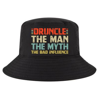 Druncle The Man The Myth The Bad Influence Cool Comfort Performance Bucket Hat