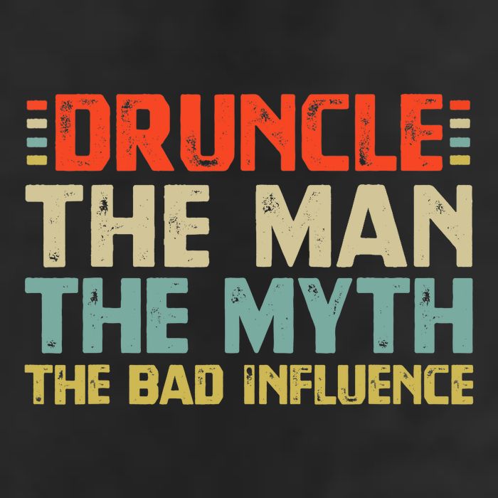 Druncle The Man The Myth The Bad Influence Adult Drive Performance Visor