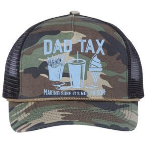 Dad Tax Making Sure Its Not Retro Rope Trucker Hat Cap