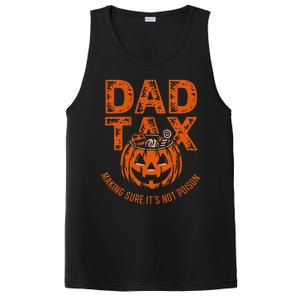 Dad Tax Making Sure Its Not P.O.I.S.O.N Halloween Pumpkin Candy PosiCharge Competitor Tank