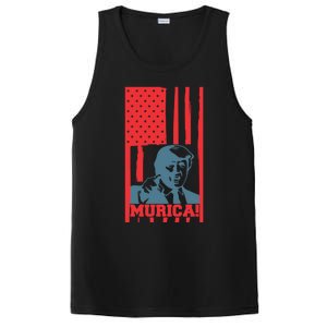 Donald Trump Merica Gift PosiCharge Competitor Tank