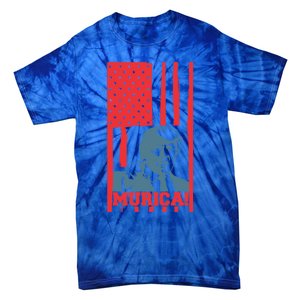 Donald Trump Merica Gift Tie-Dye T-Shirt