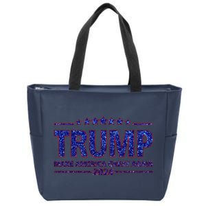 Donald Trump Make America Great Again 2024 Zip Tote Bag