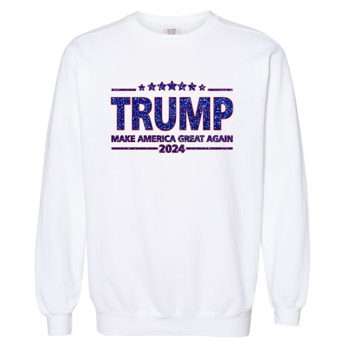 Donald Trump Make America Great Again 2024 Garment-Dyed Sweatshirt