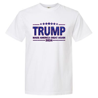 Donald Trump Make America Great Again 2024 Garment-Dyed Heavyweight T-Shirt