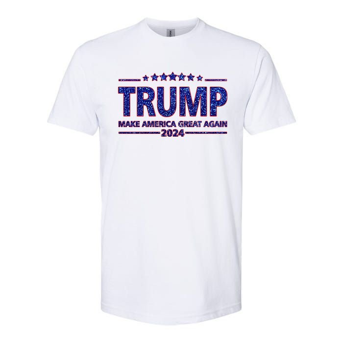 Donald Trump Make America Great Again 2024 Softstyle CVC T-Shirt