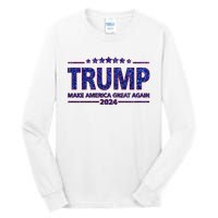 Donald Trump Make America Great Again 2024 Tall Long Sleeve T-Shirt